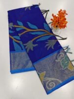 Chanderi Pochampally silkcotton Sarees - Image 2