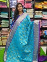 Chanderi Pochampally silkcotton Sarees