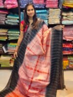 Handloom Leheriya Silk Sarees - Image 3