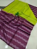 Handloom Leheriya Silk Sarees - Image 2