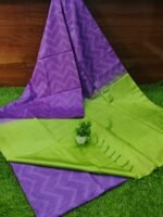 Handloom Leheriya Silk Sarees - Image 4