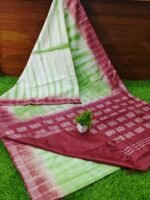 Handloom Leheriya Silk Sarees - Image 4
