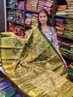 ELITE DHARMAVARAM TISSUE BRIDAL WEDDING SILK SAREES