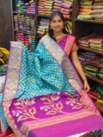 Chanderi Pochampally silkcotton Sarees - Image 5