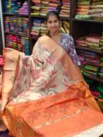 Chanderi Pochampally silkcotton Sarees - Image 5