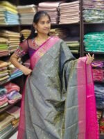 Premium Koramuslin kodisilk Sarees - Image 3