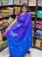 Linen jute cotton sarees