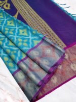 Chanderi Pochampally silkcotton Sarees - Image 6