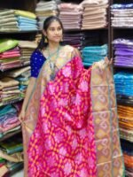Chanderi Pochampally silkcotton Sarees - Image 4
