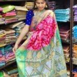 Chanderi Pochampally silkcotton Sarees