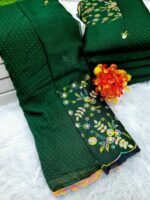 Premium Georgette Silk SAREE COMBO - Image 2