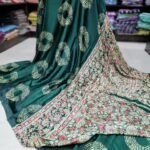 Ajrakh Modal Silk Sarees
