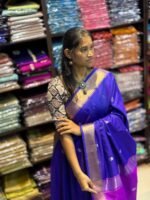 Vaibavam : ELITE KANCHI SOFT SILK SAREES - Image 6