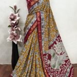 Traditional Mangalagiri Cotton Saree