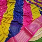 Premium Banarasi Georgette Silk Sarees
