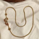 Premium Mugapu Chain (Peacock Stone Model)