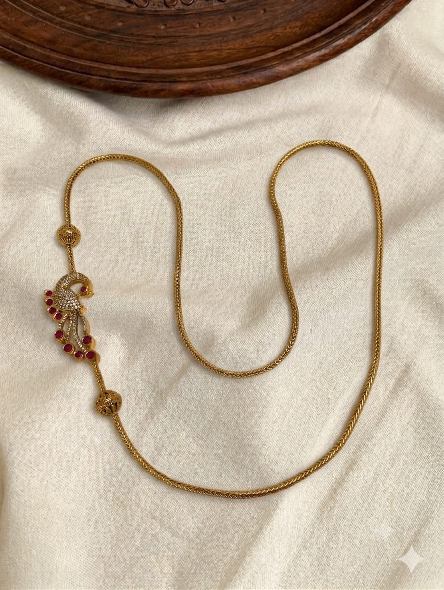 WhatsApp-Image-2026-06-27-at-6.38.24-PM.jpeg Premium Mugapu Chain (Peacock Stone Model) - Image 1
