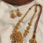 Premium & Designer Wear Neck Piece with Earring Set