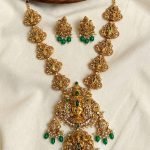 Premium & Designer Wear Neck Piece with Earring Set