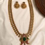 Premium & Designer Wear Neck Piece with Earring Set