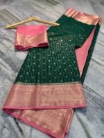 Celebrity Inspired Banaras Silk Sarees - Image 2