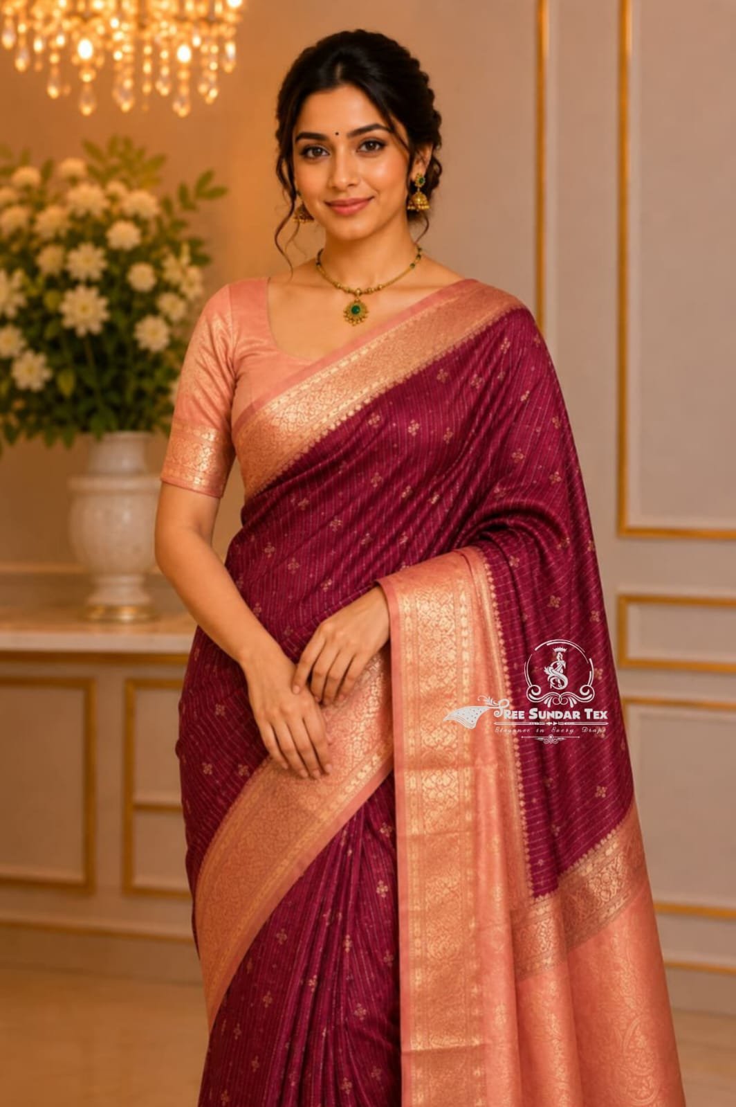 WhatsApp Image 2026-07-02 at 11.09.25 AM Celebrity Inspired Banaras Silk Sarees - Image 1