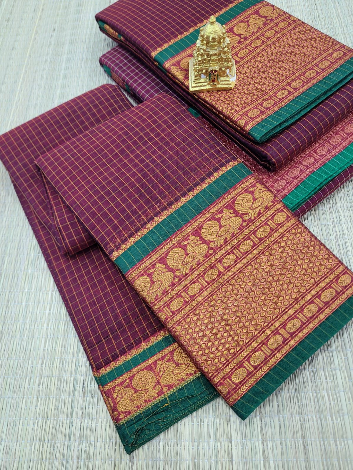 WhatsApp Image 2026-07-03 at 11.44.54 AM Authentic Narayanpet Cotton Sarees - Image 1