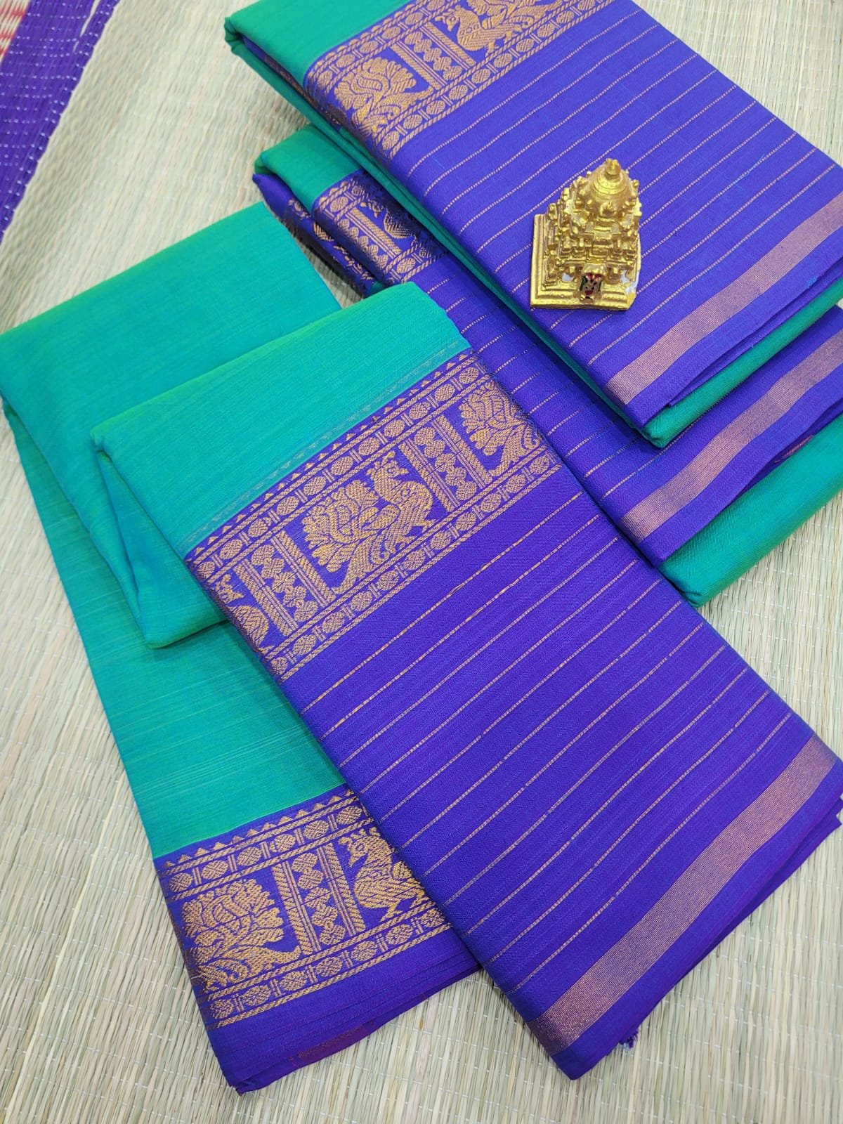 WhatsApp Image 2026-07-07 at 10.56.22 AM Authentic Narayanpet Cotton Sarees - Image 1
