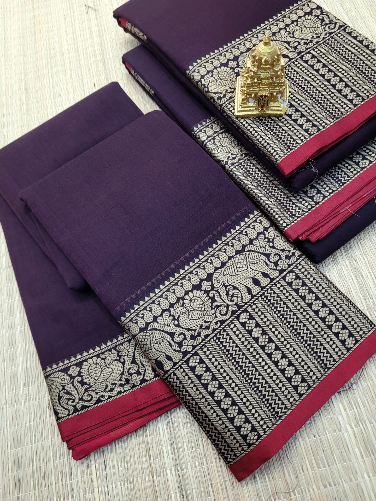WhatsApp Image 2026-07-10 at 3.31.09 PM Authentic Narayanpet Cotton Sarees - Image 1