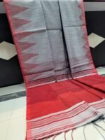 Temple Tower Silk Cotton Sarees - Image 3