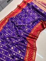 Elite Banaras kanchi pattu sarees - Image 3