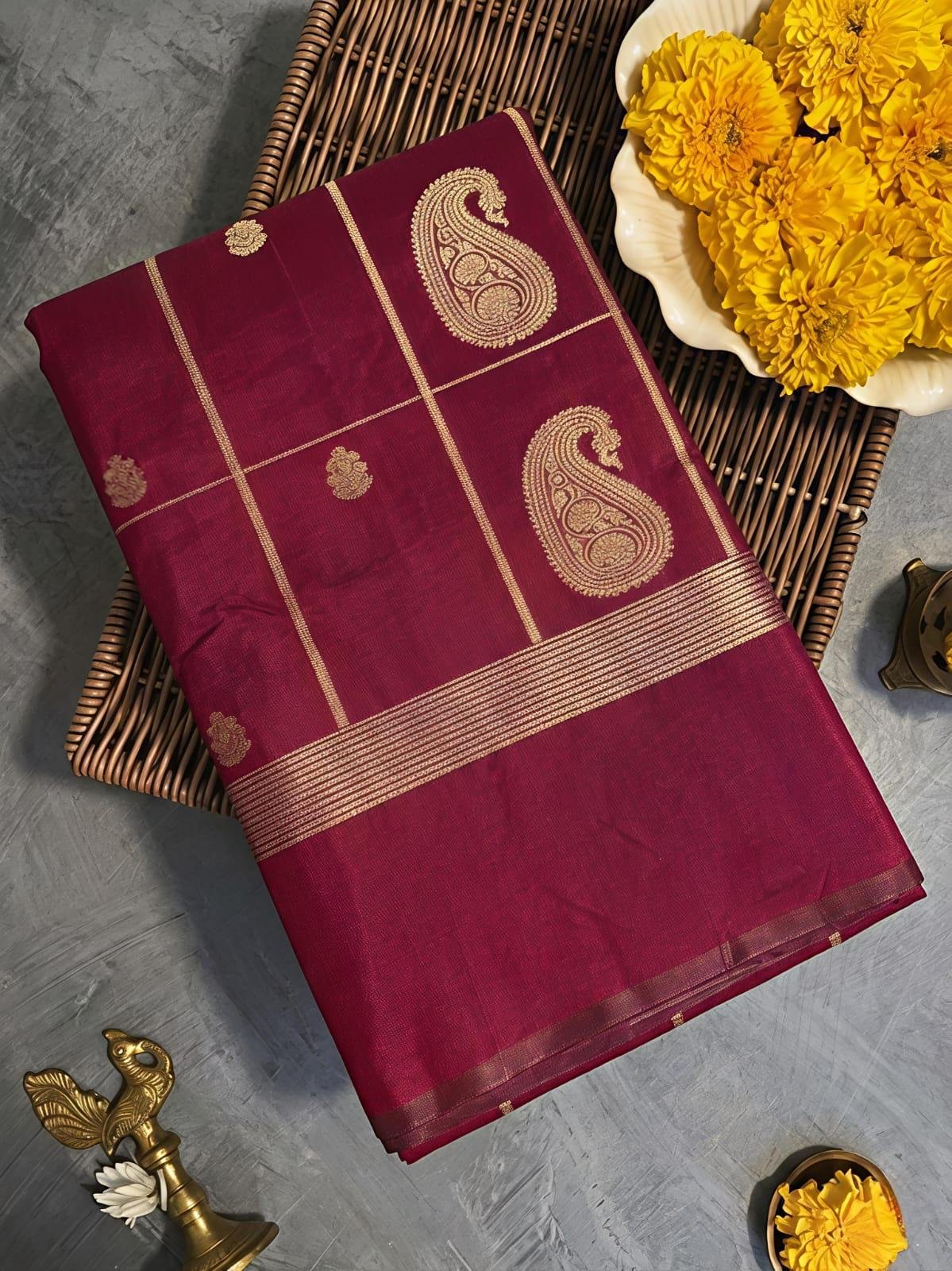 WhatsApp Image 2026-07-29 at 4.14.37 PM (1) Elite Banaras kanchi pattu sarees - Image 1