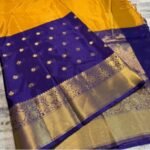 Banaras Katan softsilk Saree - Image 3