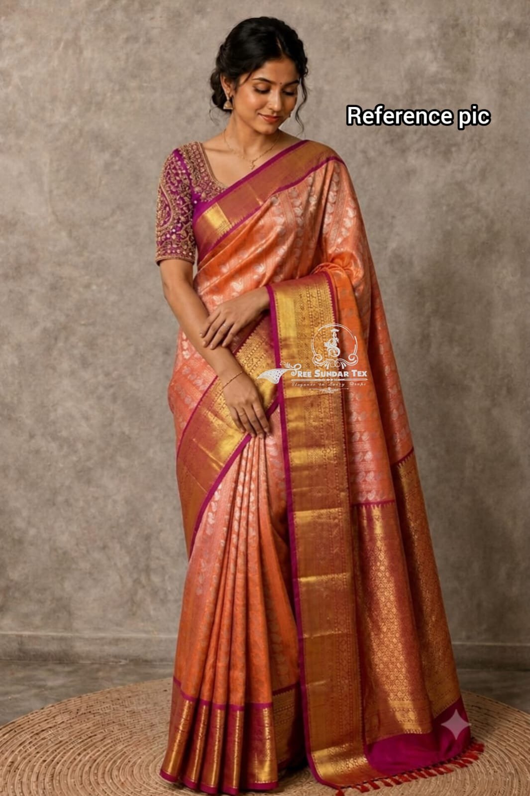 WhatsApp Image 2026-07-30 at 5.04.01 PM Elite Kanjivaram Tissue Silk sarees - Image 1