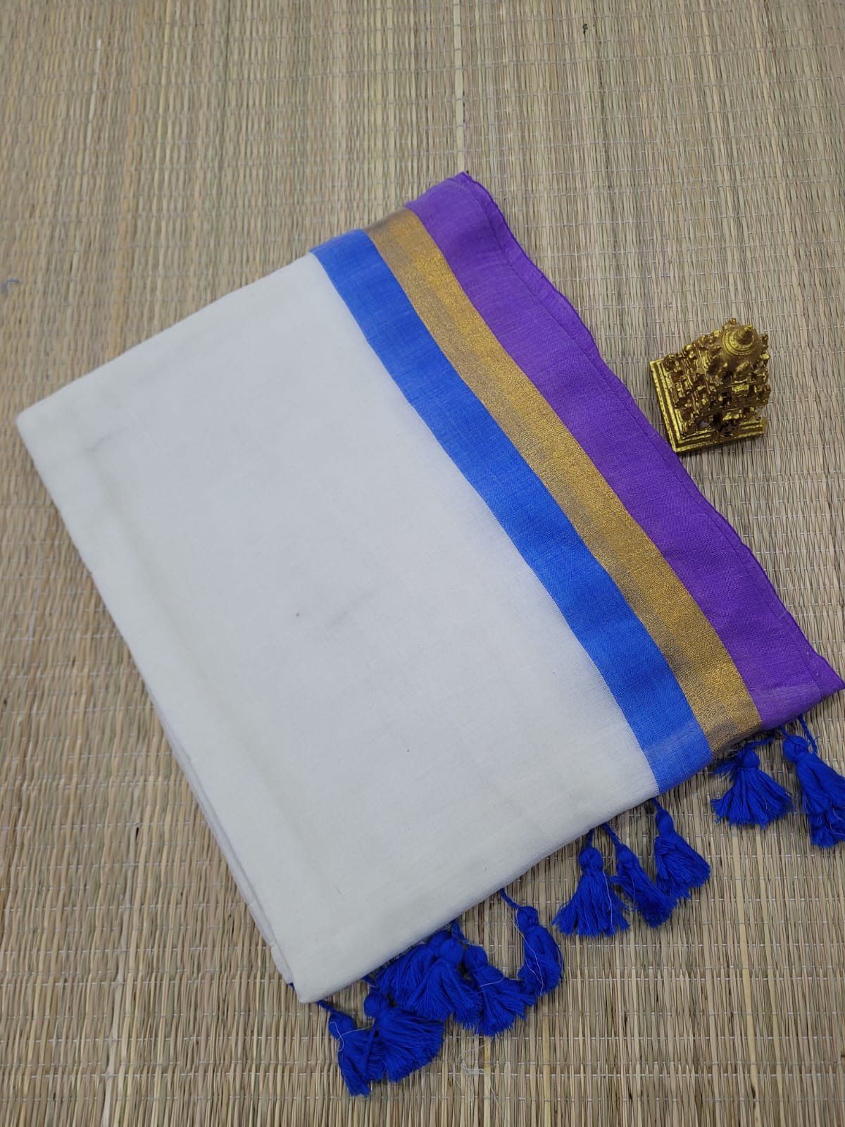 WhatsApp Image 2026-07-30 at 6.45.20 PM (3) Premium Mul Cotton Sarees - Image 1