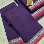 Authentic Narayanpet Cotton Sarees ( Small Border )