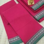 Authentic Narayanpet Cotton Sarees ( Small Border )