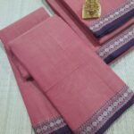 Authentic Narayanpet Cotton Sarees ( Small Border )