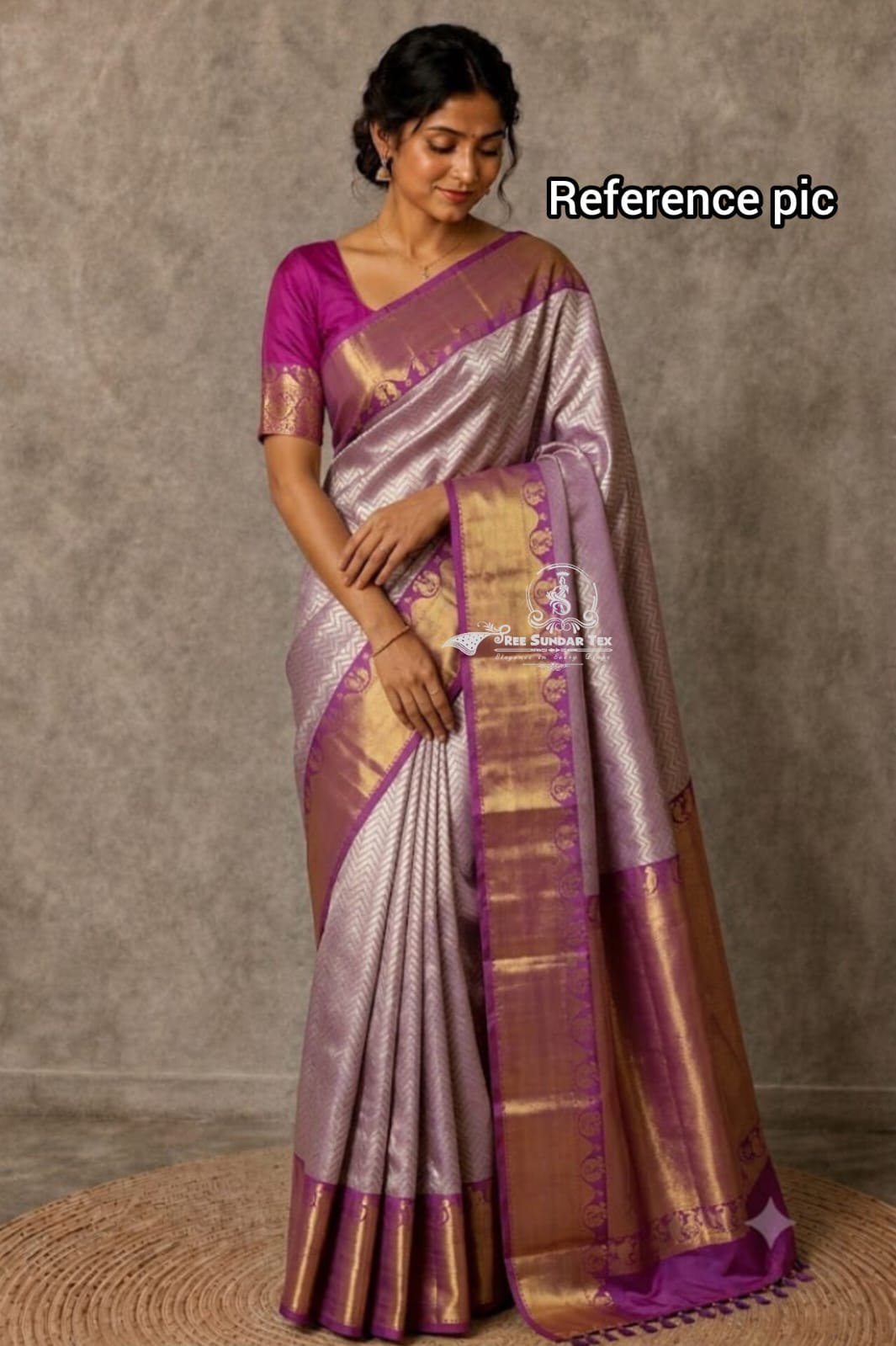 WhatsApp Image 2026-08-07 at 11.22.08 AM (1) Elite Kanjivaram Tissue Silk sarees - Image 1