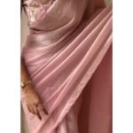 Aura: Designer pArty Wear Space Silk Saree + Sequence Work blouse