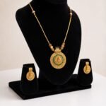 Premium & Designer Wear Neck Piece with Earring Set