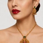 Premium & Designer Wear Neck Piece with Earring Set