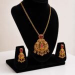 Premium & Designer Wear Neck Piece with Earring Set