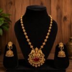 Premium & Designer Wear Neck Piece with Earring Set