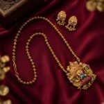 Premium & Designer Wear Neck Piece with Earring Set