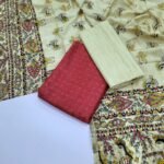 Authentic Madhubani Print 3 pcs Salwar Set