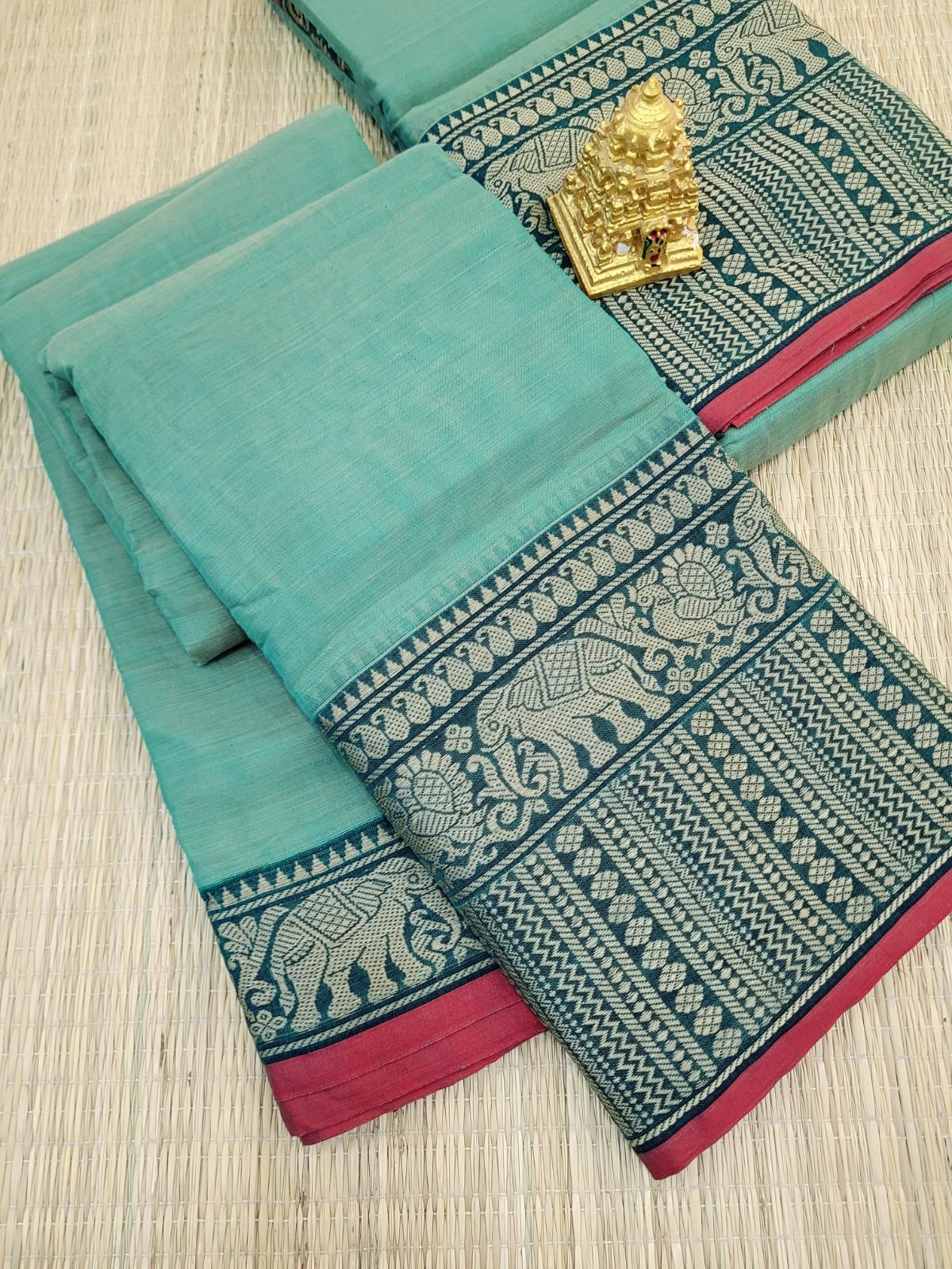 WhatsApp Image 2026-08-15 at 12.09.06 PM Authentic Narayanpet Cotton Sarees - Image 1