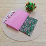 Kadhi Cotton Saree+Blouse Combo