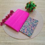 Kadhi Cotton Saree+Blouse Combo