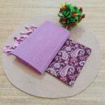 Kadhi Cotton Saree+Blouse Combo